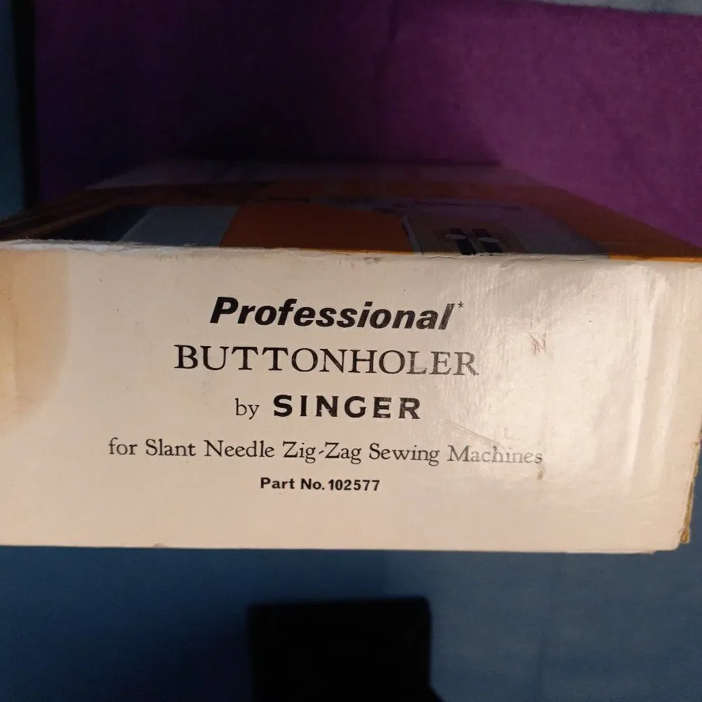 Singer Buttonholer Cottagecore Kitsch Grandmacore - Picture 6 of 8